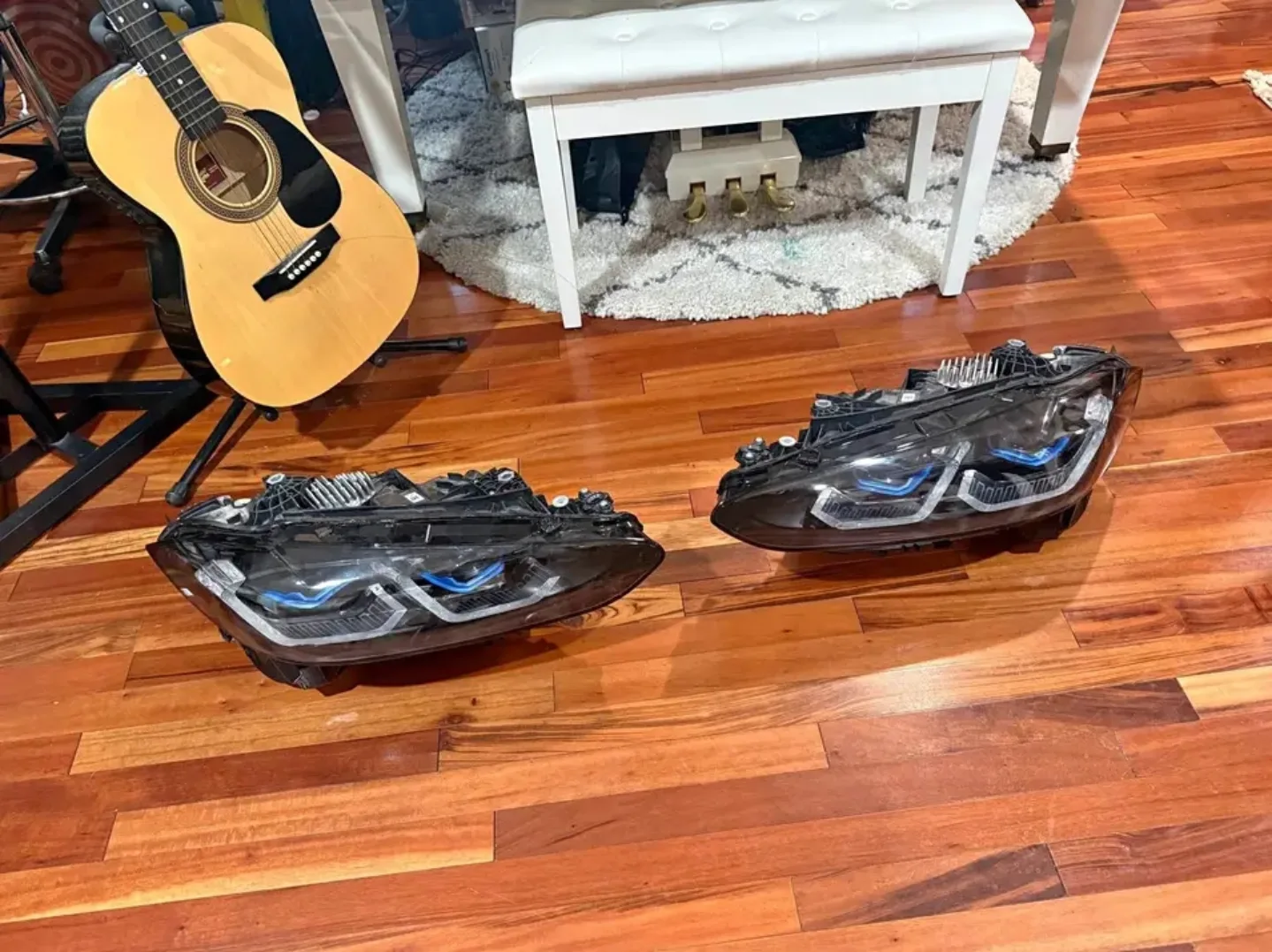 Laser Shadowline headlights