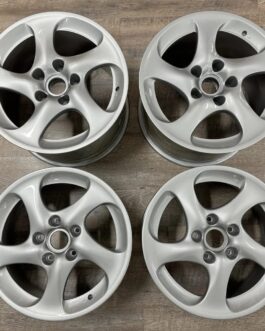 18″ PORSCHE 911 996 SOLID SPOKE TURBO TWIST WHEELS