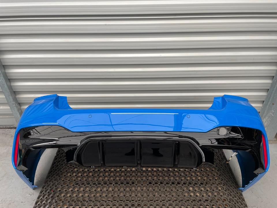 BMW M5 F90 LCI Rear Bumper M-Package – P7L Voodoo Blue - Image 2