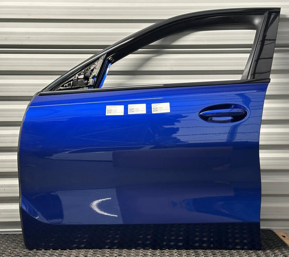 BMW X6M F96 Front Left Door – C1K Marina Bay Blue Metallic - Image 2