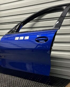 BMW X6M F96 Front Left Door – C1K Marina Bay Blue Metallic