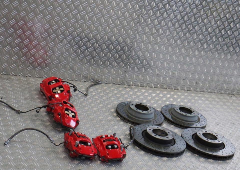 PORSCHE CAYMAN BOXSTER BRAKE SYSTEM BRAKE 350/330 LARGE BRAKE - Image 2