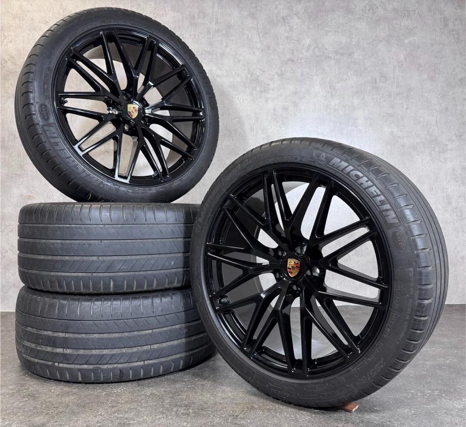 ORIGINAL 21 INCH PORSCHE MACAN III 95B RS SPYDER SUMMER WHEELS