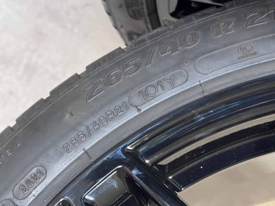 ORIGINAL 21 INCH PORSCHE MACAN III 95B RS SPYDER SUMMER WHEELS - Image 8