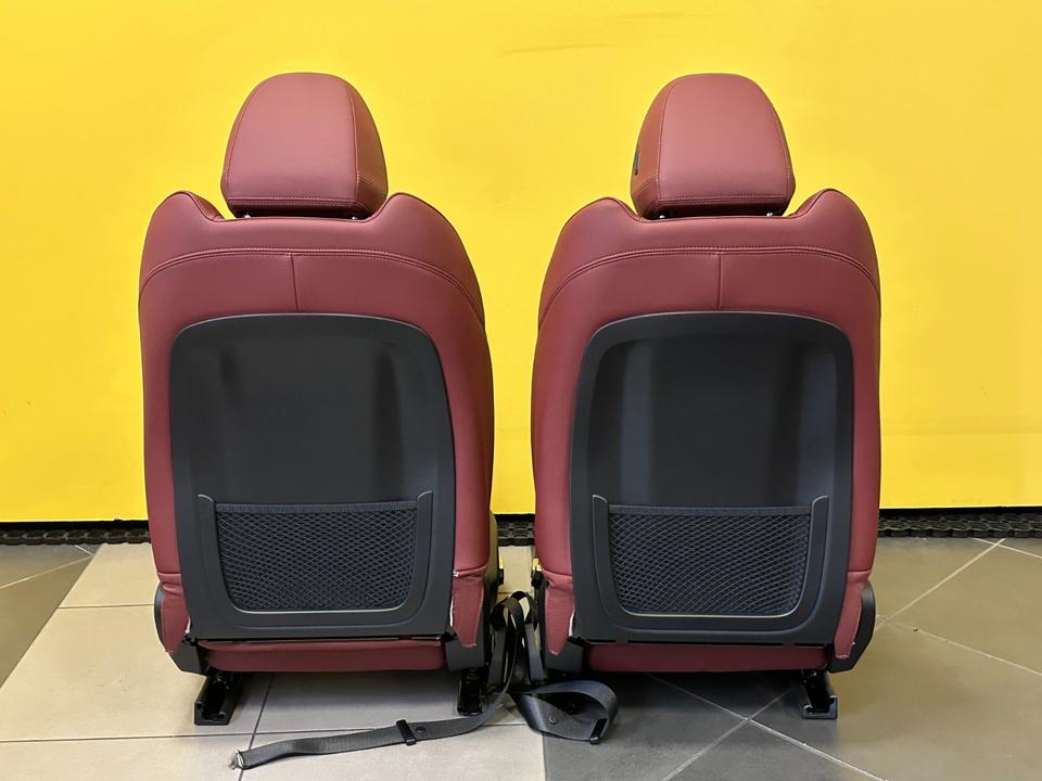 BMW X4 G02 Sport Seats Interior Trim Sensatec Perforated Red - Image 8