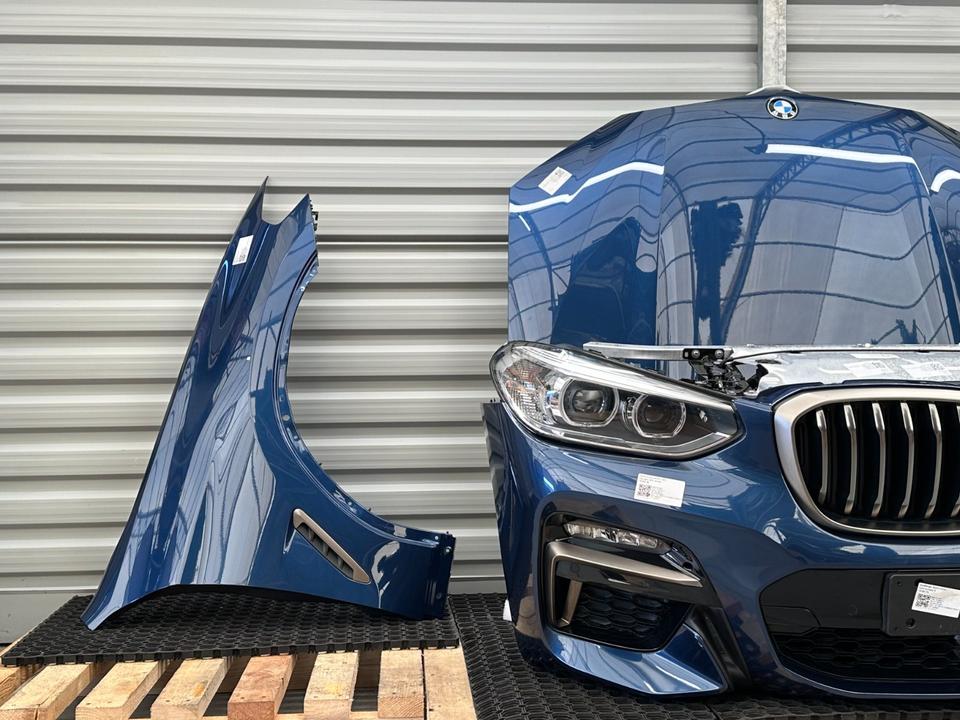 BMW X3 G01 M40i Front Bumper Hood Fender LED C1M - Image 5